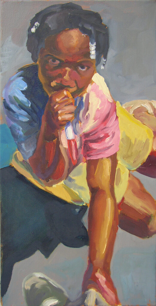 Portrait of Kemi, Oil on Canvas, 2003